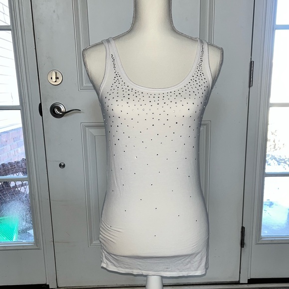 Michael Stars Embellished Gem Tank Top - Picture 2 of 3